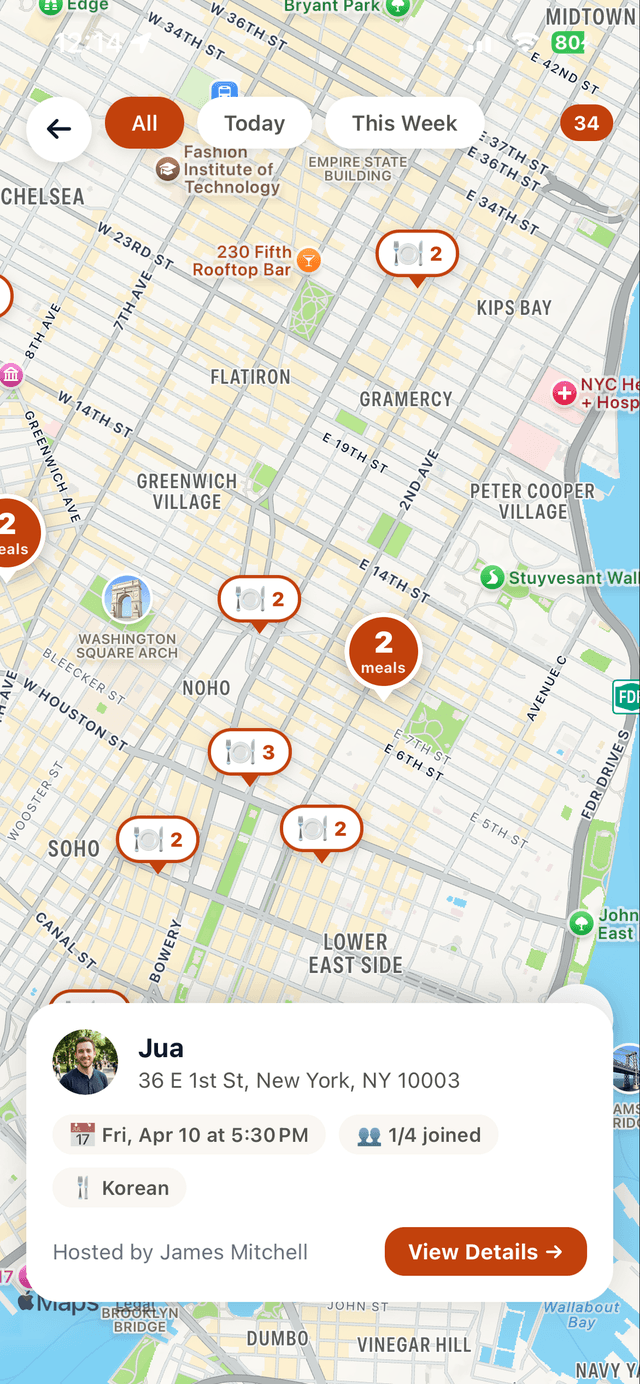 Discover on Map